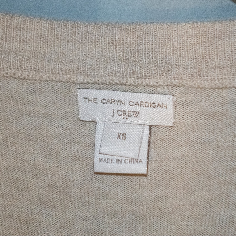 J.Crew Beige Cardigan - Picture 2 of 3